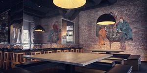 place interior at Mama Liu and Sons in Vienna