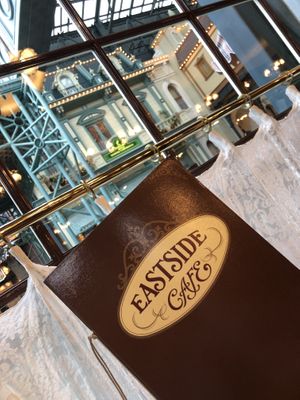 Great location and ambiance  at Disneyland - Eastside Cafe in Tokyo