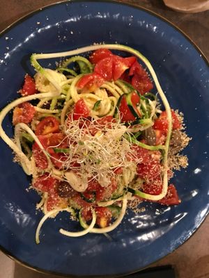 A primi at Madre Terra in Rome