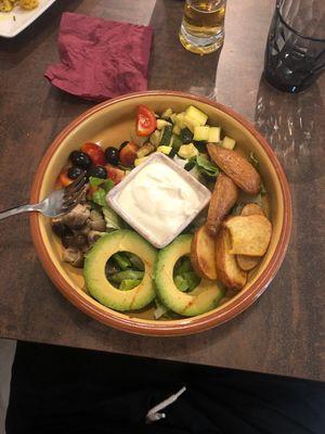 Bowl at Madre Terra in Rome