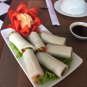 pho roll at Spring Lotus - Duong Sinh Chay in Hanoi