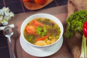 nutrition soup at Spring Lotus - Duong Sinh Chay in Hanoi