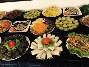 Buffet Party on 1st and 15th lunar calendar at Spring Lotus Restaurant at Spring Lotus - Duong Sinh Chay in Hanoi