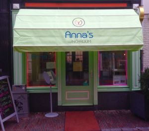 the Front at Anna's Lunchroom in Utrecht