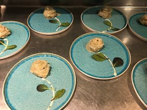 Rosedumpling at Anna's Lunchroom in Utrecht