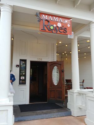 Entrance at Mama Rose in Estes Park