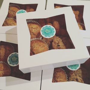 chocolate chip cookies, cinnamon apple muffins, cinnamon twist churro  at Aziz Fruitstand  in Leamington