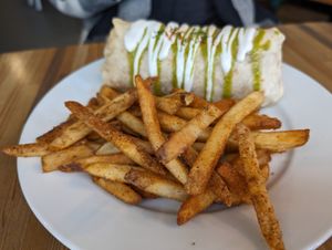 Burrito at Off The Griddle - Southeast in Portland