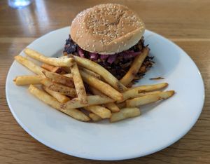Brisket Sandwich at Off The Griddle - Southeast in Portland