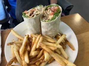 Bacon and ranch wrap  at Off The Griddle - Southeast in Portland