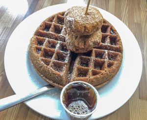 Chicken n Waffles at Off The Griddle - Southeast in Portland