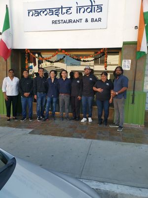 Team Namaste at Namaste India in Cabo San Lucas