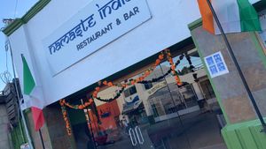 Calle Morales  at Namaste India in Cabo San Lucas