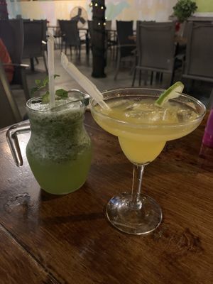 Drinks  at Namaste India in Cabo San Lucas