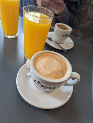  at L'Adore Cafe Bistrot in Madrid