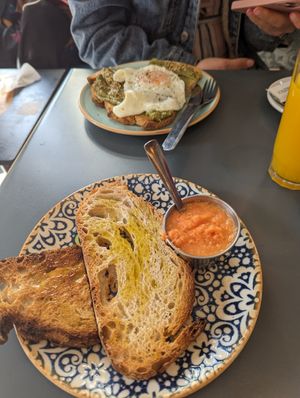  at L'Adore Cafe Bistrot in Madrid