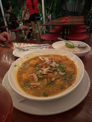  #Veganuary at El Patio de Cafe Milagro  in Manuel Antonio