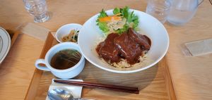 Miso lunch at Mamede no Vege Sweets in Nagoya