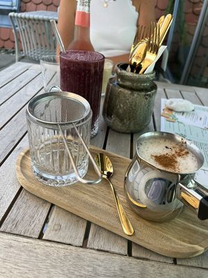 ChaiLatte (vegan) zum Selberziehenlassen   at The Green in Nuremberg