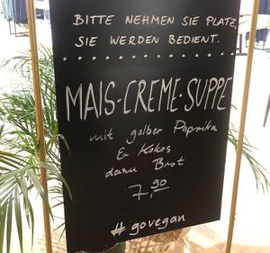 #govegan #Veganuary at The Green in Nuremberg