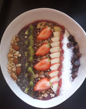 Acai bowl at The Green in Nuremberg