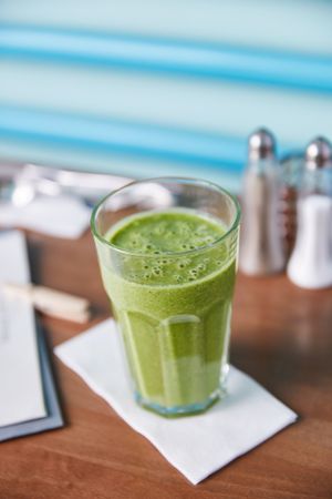 Green smoothie at Lexo Bistro in Budapest