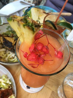 Frozen aperol in Chinatown  at Jajaja Mexicana - Lower East Side in New York City