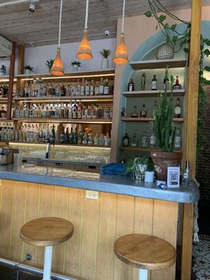 Cute setup  at Jajaja Mexicana - Lower East Side in New York City