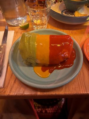 Chorizo burrito   at Jajaja Mexicana - Lower East Side in New York City