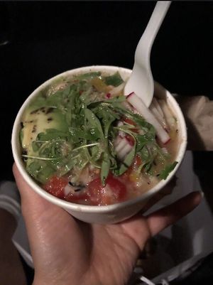 Hearts of palm ceviche   at Jajaja Mexicana - Lower East Side in New York City