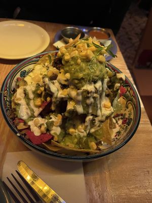 Amazing nachos!  at Jajaja Mexicana - Lower East Side in New York City
