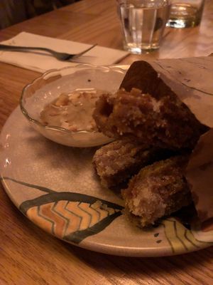 We devoured the churros   at Jajaja Mexicana - Lower East Side in New York City