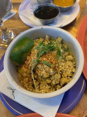 Elote  at Jajaja Mexicana - Lower East Side in New York City