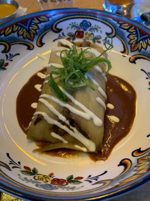 Tamal  at Jajaja Mexicana - Lower East Side in New York City