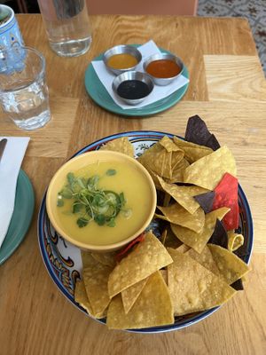 Cheese dip  at Jajaja Mexicana - Lower East Side in New York City