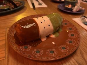 Chorizo burrito  at Jajaja Mexicana - Lower East Side in New York City