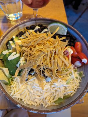 Taco Tazon without chorizo at Jajaja Mexicana - Lower East Side in New York City