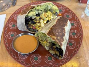 Burrito   at Jajaja Mexicana - Lower East Side in New York City