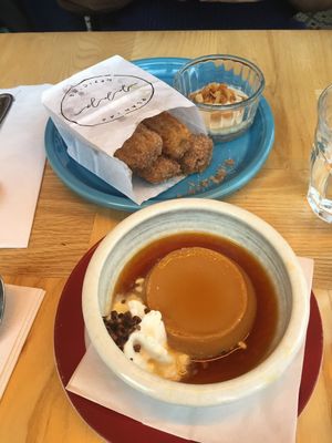Churritos and Flan at Jajaja Mexicana - Lower East Side in New York City