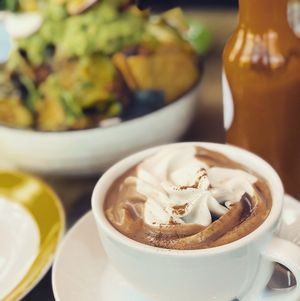 Hot chocolate.  at Jajaja Mexicana - Lower East Side in New York City