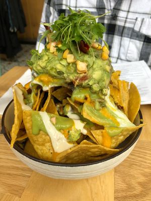Nachos at Jajaja Mexicana - Lower East Side in New York City