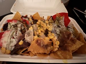 Nachos   at Jajaja Mexicana - Lower East Side in New York City