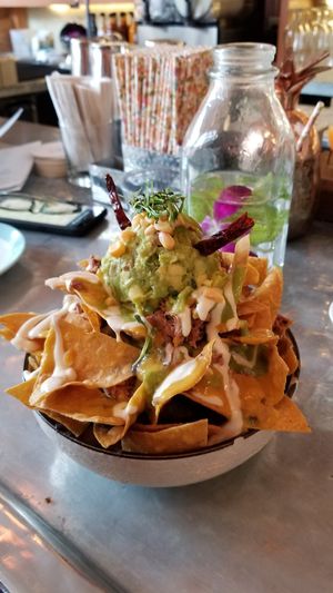 Nachos appetizer at Jajaja Mexicana - Lower East Side in New York City