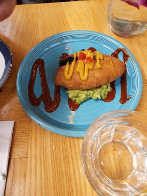 Beet empanada 🤩🤩🤩 at Jajaja Mexicana - Lower East Side in New York City