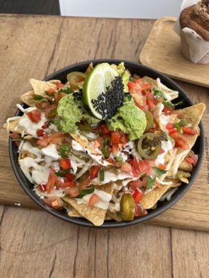 tastiest vegan nachos🥑💓  at Conscious Cravings Co in Mordialloc