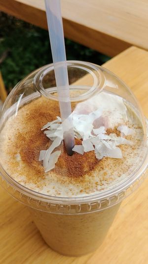 Sacred spice smoothie at Conscious Cravings Co in Mordialloc