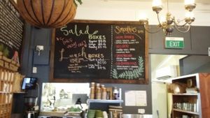 wall menu at Be Bold Nundah in Nundah