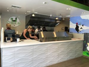 Inside at Chick-In in Tempe
