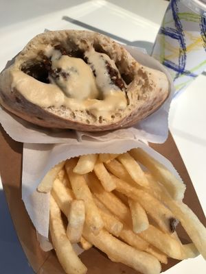 Falafel Pita at Chick-In in Tempe