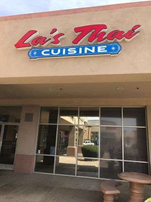 Outside  at La's Thai Cuisine in Scottsdale